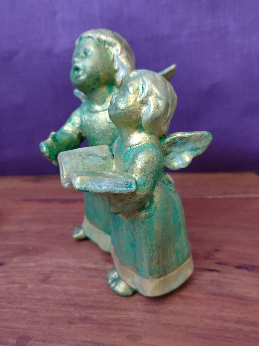 Anjo Cantor Verde Exclusivo - Presente Perfeito para Todas as Ocasiões product image (7)