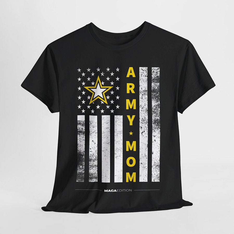 Bold Army Mom Vertical T-Shirt product image (11)