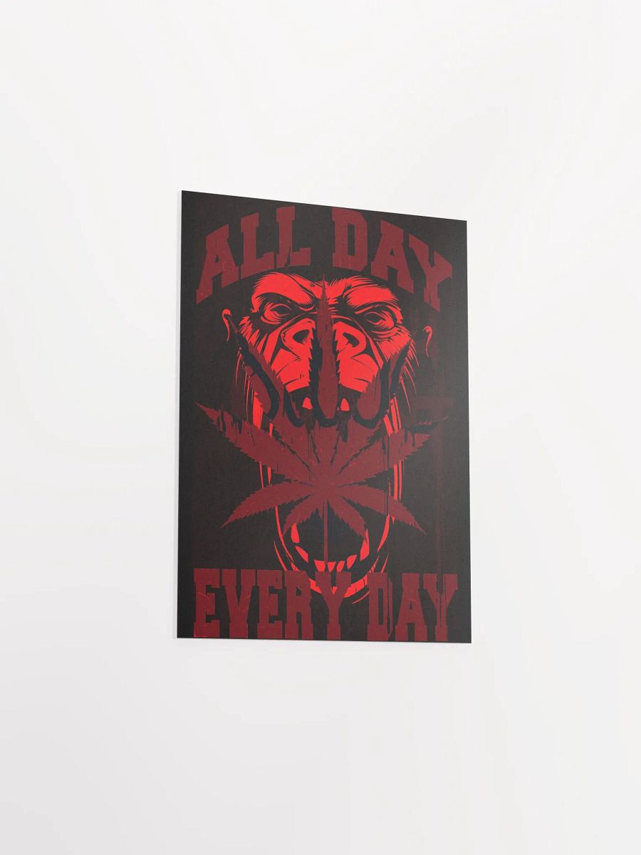 Gorilla Warfare - RED | Matte Poster Print product image (19)