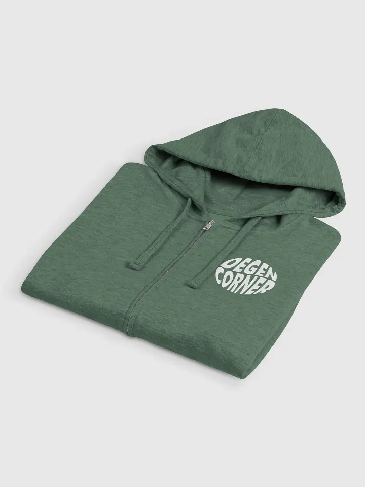Degen Corner - Minimal (light logo - zip up) product image (5)