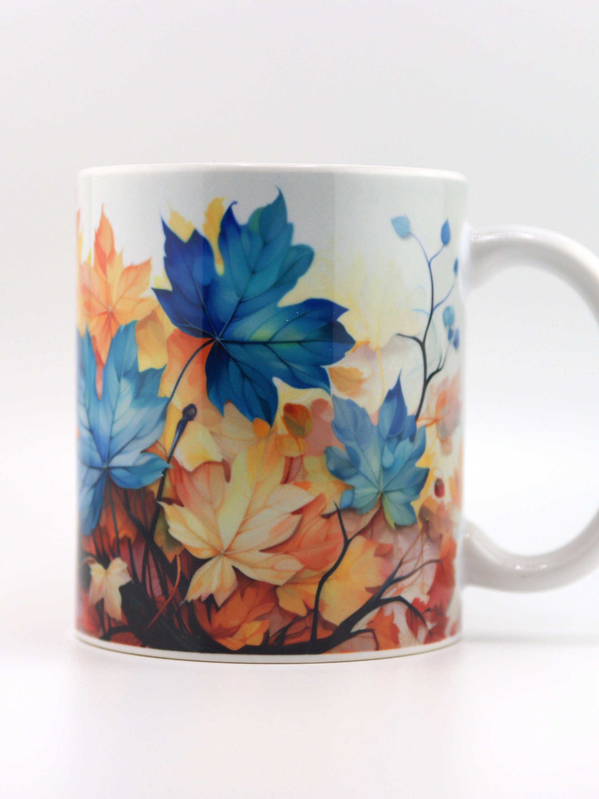 Autumn Leaves 11oz Coffee Mug – Vibrant Fall-Themed Ceramic Cup for Coffee, Tea, or Hot Cocoa – Perfect Seasonal Gift for Nature and Autumn Lovers product image (1)