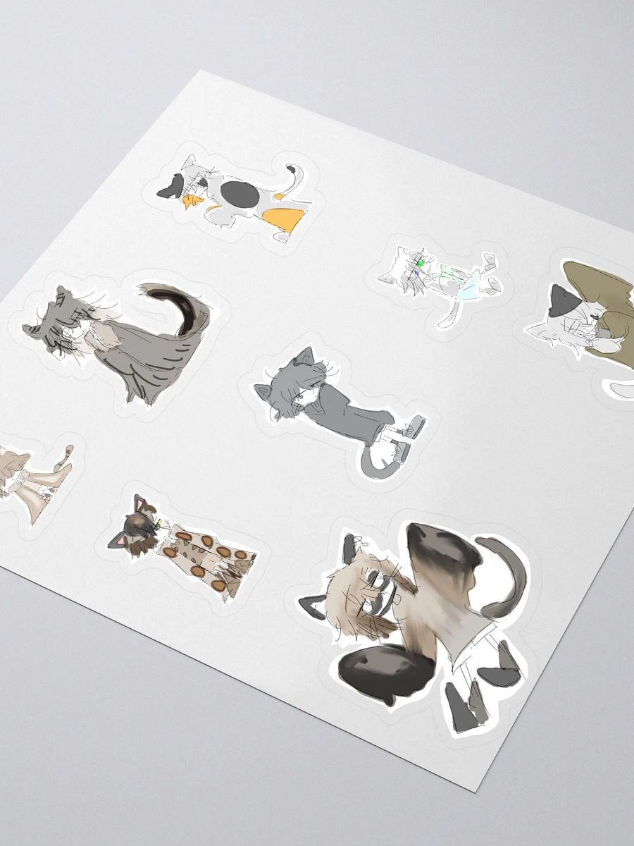365!! daily character dictionary cat stickers product image (3)