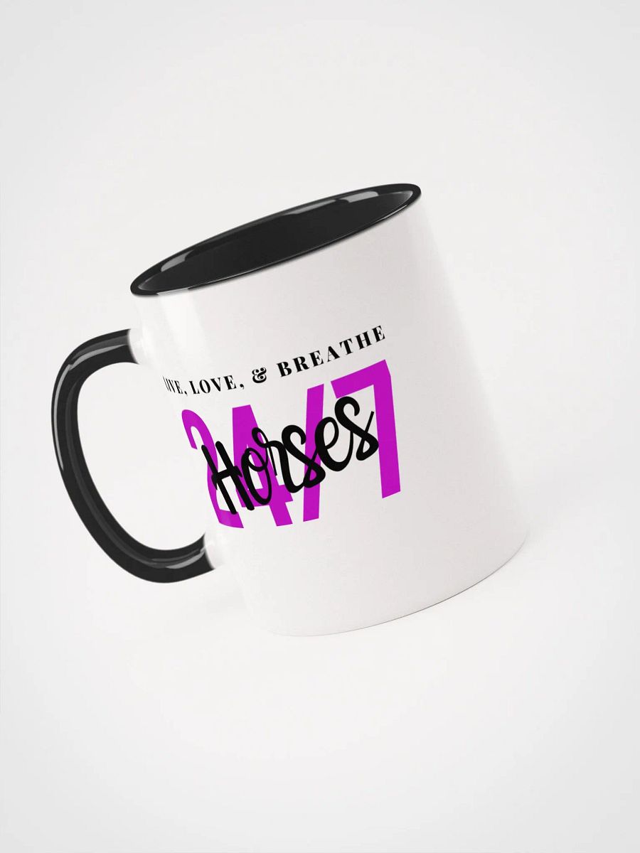 Live, Love, & Breathe Horses 24/7 Mug product image (8)