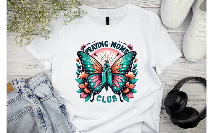 Praying Moms Club Tee product image (1)