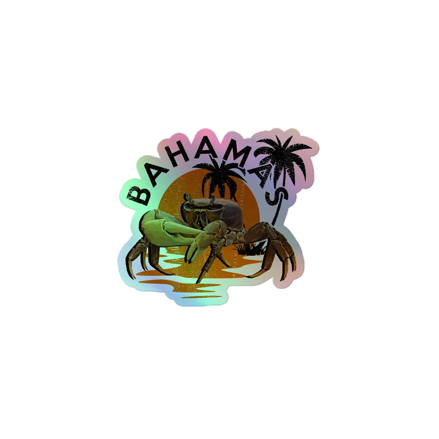 Andros Bahamas Sticker Holographic : Andros Crab product image (2)