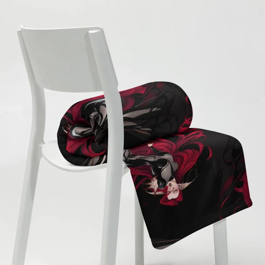 Deadly Siren Black Blanket product image (8)