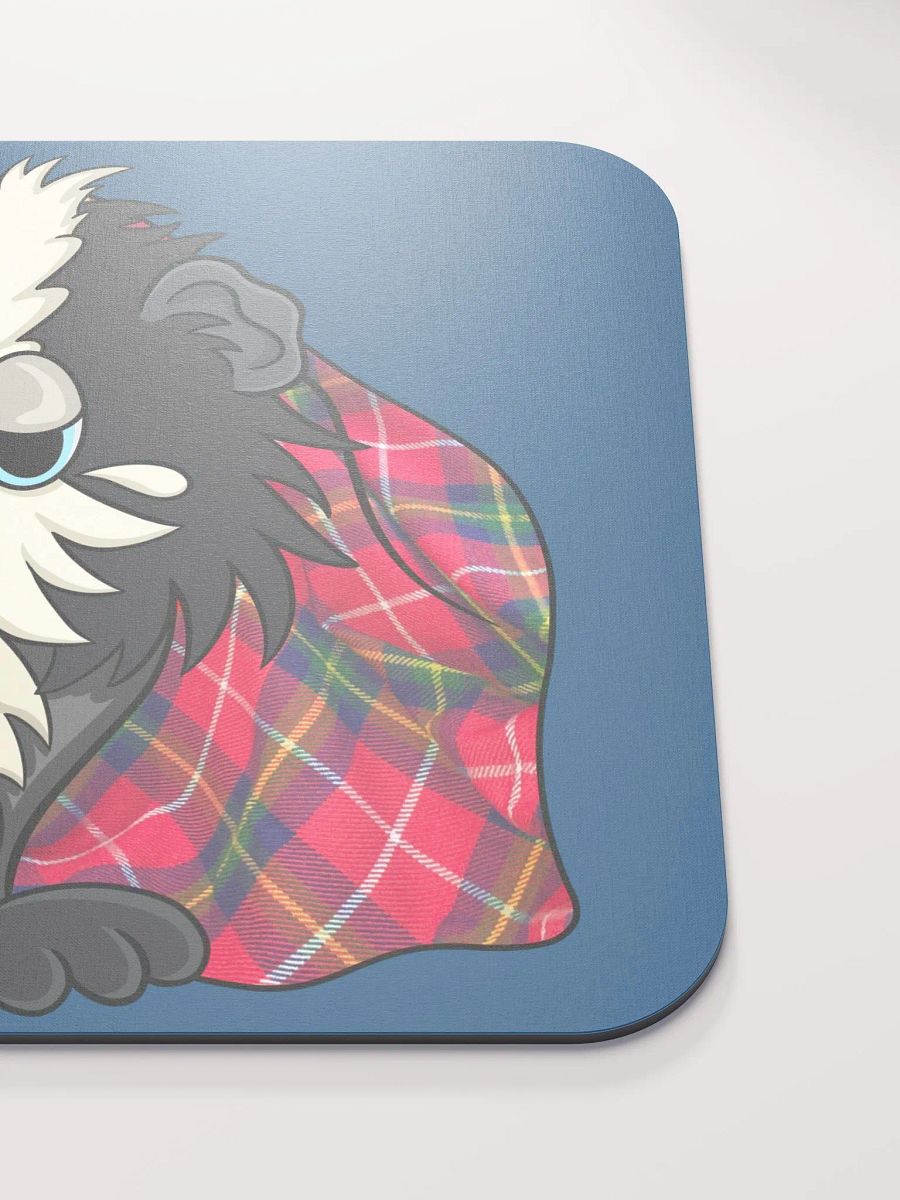 Mouse Pad Guinea Pig with Tartan Blanket product image (5)
