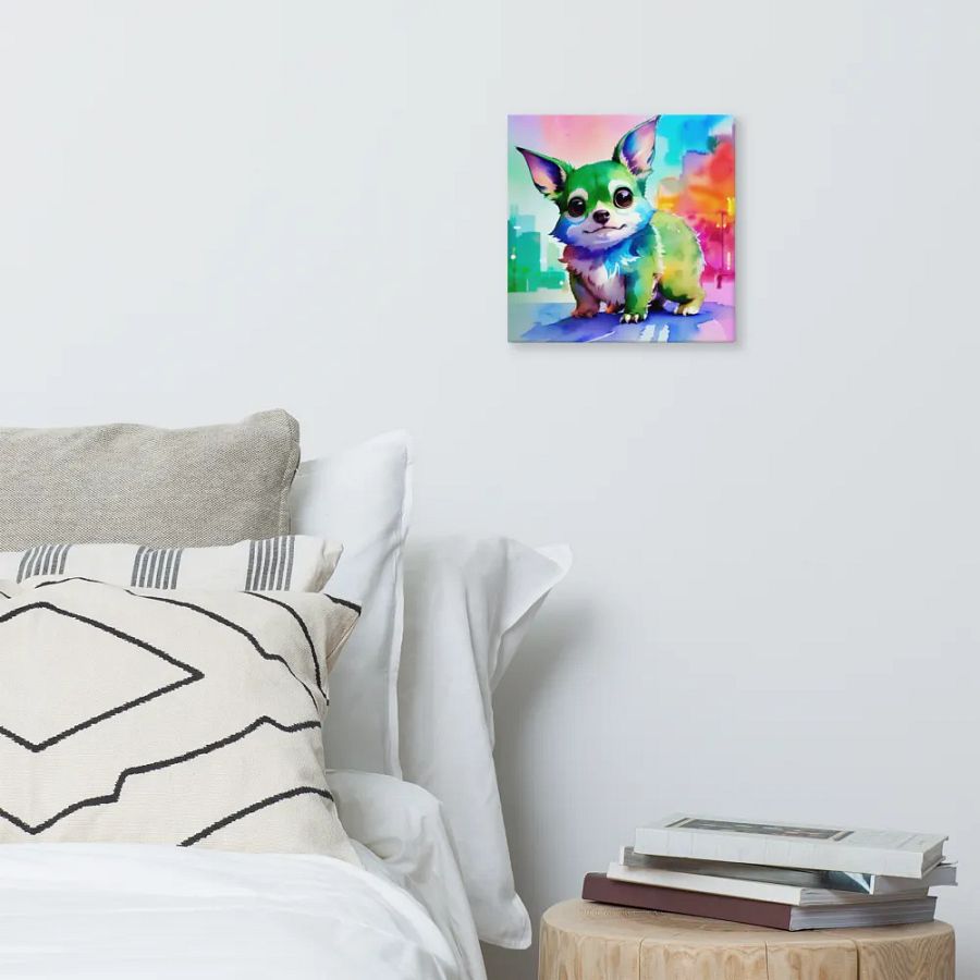 Cute Dog Digital Painting - v14 product image (6)