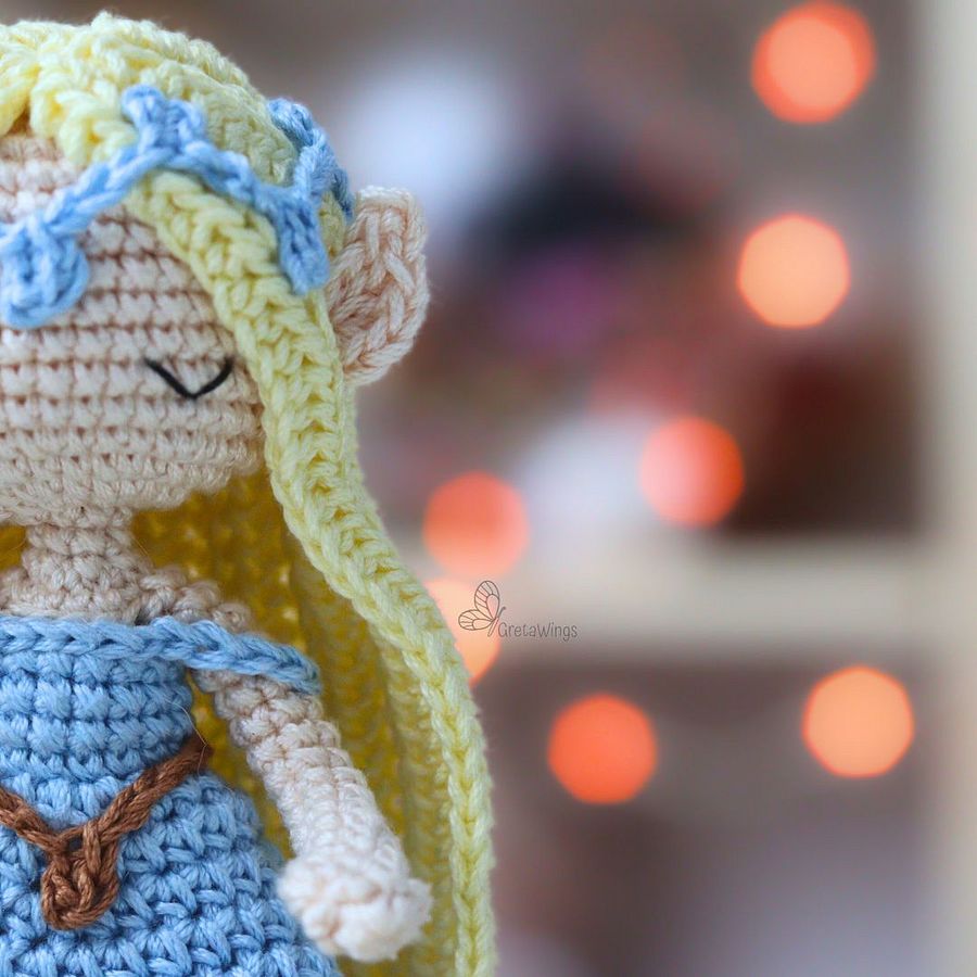 Amigurumi Pattern: Forest Magic Elf Elyndra & Lunithiel- Crochet Amigurumis Doll Pattern (digital download) product image (7)