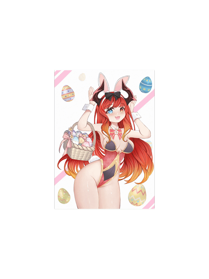 Bunny Babe Easter Poster product image (3)