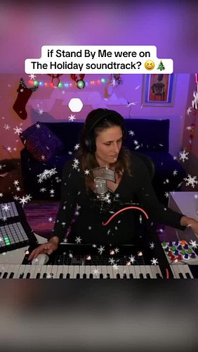 does it fit? hehe a Christmas music livestream improv production 

#coversong #musicproducer #musician #livelooping
#livemusic