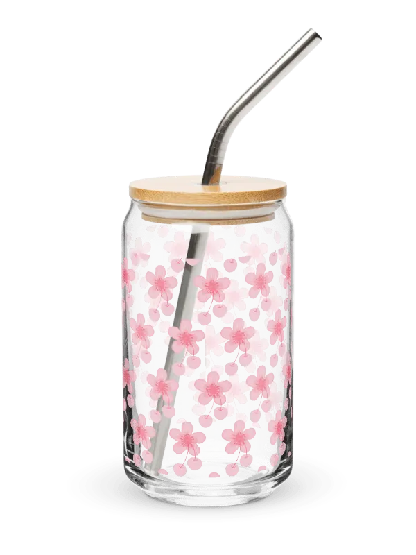 Sakura Cherry Blossom Glass Tumbler product image (1)