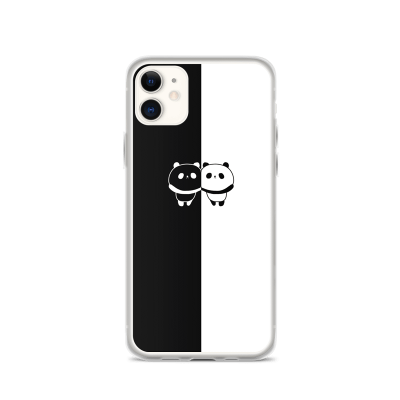 PANDAZ PHONE CASE (Black and white) product image (1)