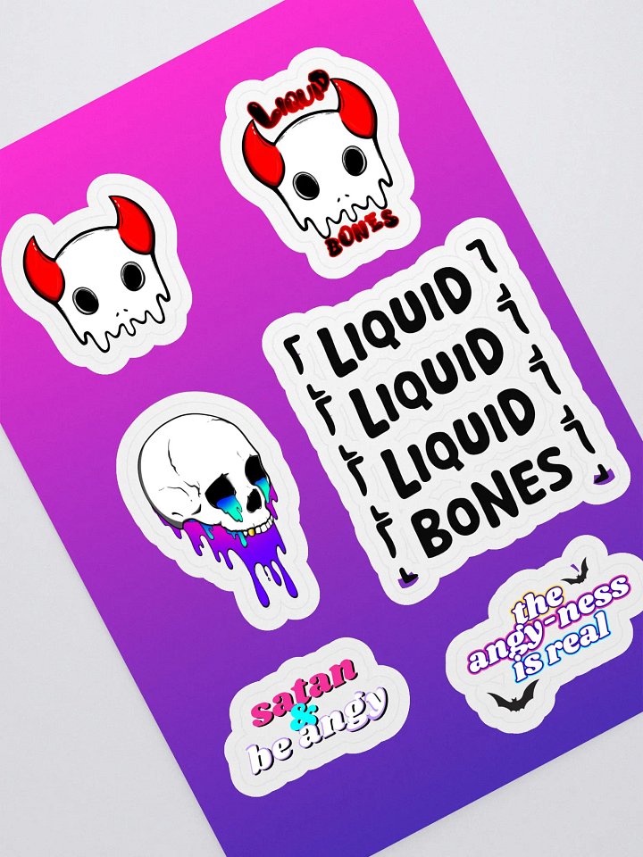 JellosityV Sticker Sheet 1 product image (1)