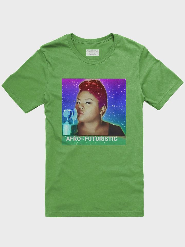 Afro-Futuristic T Shirt Green product image (1)