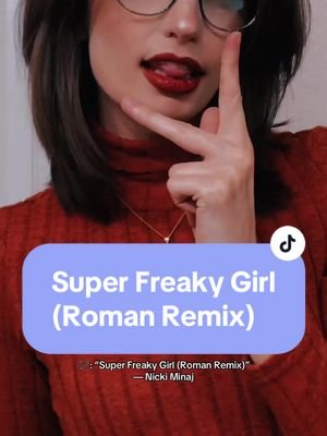 Cute little transition anyone?  #transition #nickiminaj #freak #velma #scoobydoo #trending #fyp 