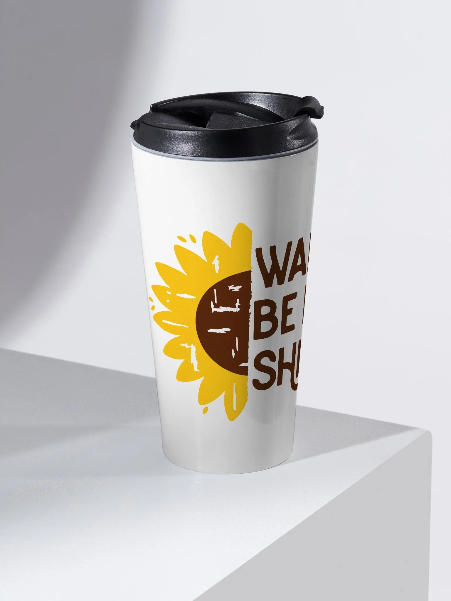 Shine On Stainless Steel Travel Mug product image (2)
