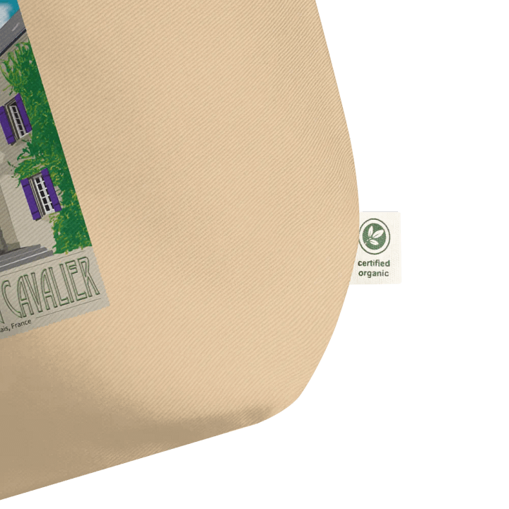 Eco Friendly Tote Bag with Château illustration product image (2)