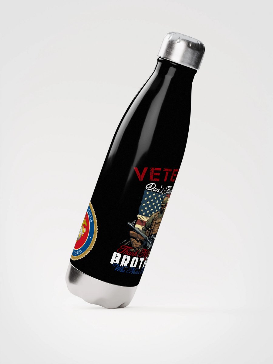 Veteran Tribute Stainless Steel Water Bottle product image (2)