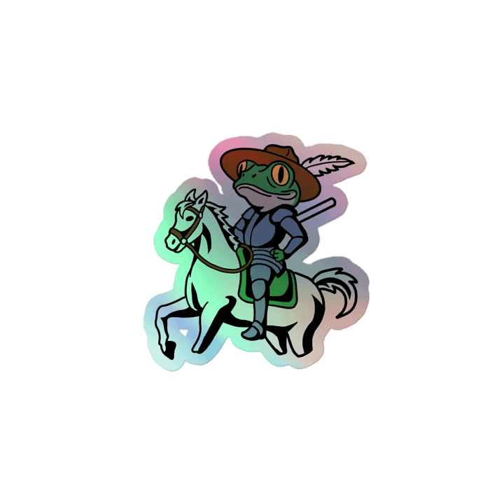 Coquistador Holographic Sticker product image (2)