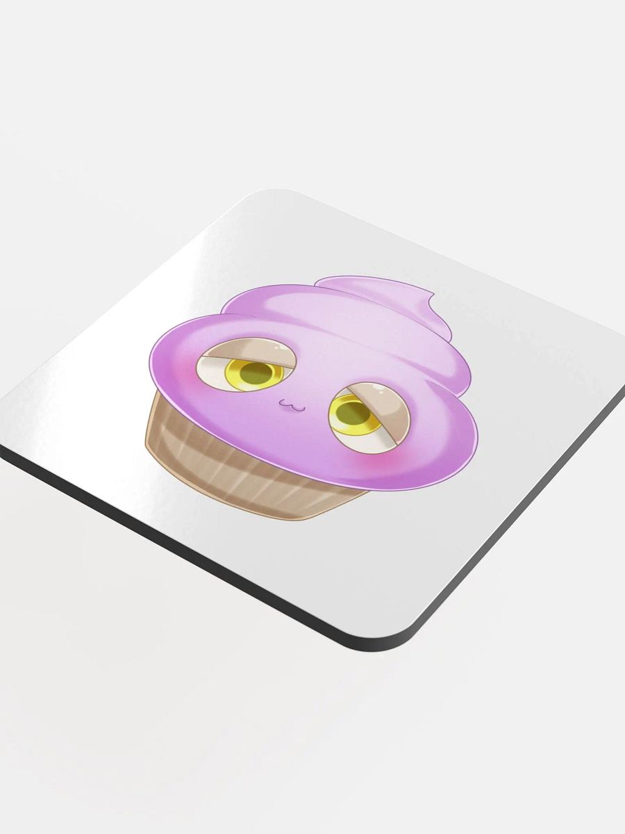 Plum the Muffin Cork Coaster product image (4)