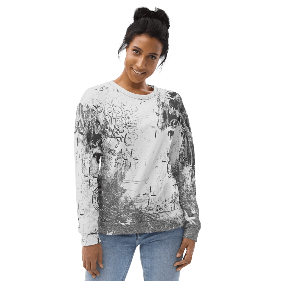 Flower All-over Print Crewneck product image (5)