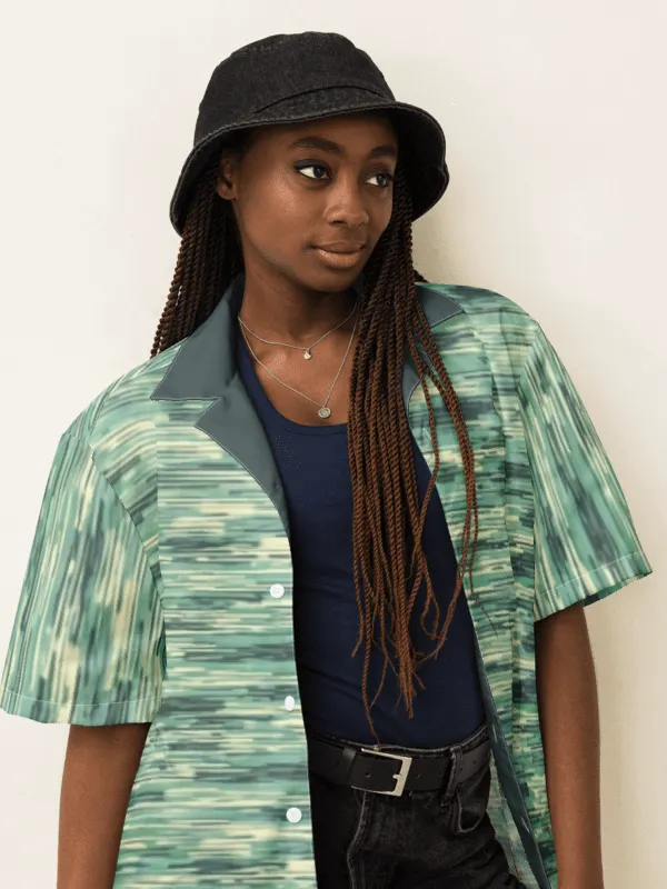 Green Lagoon | Unisex Hawaiian Shirt product image (2)