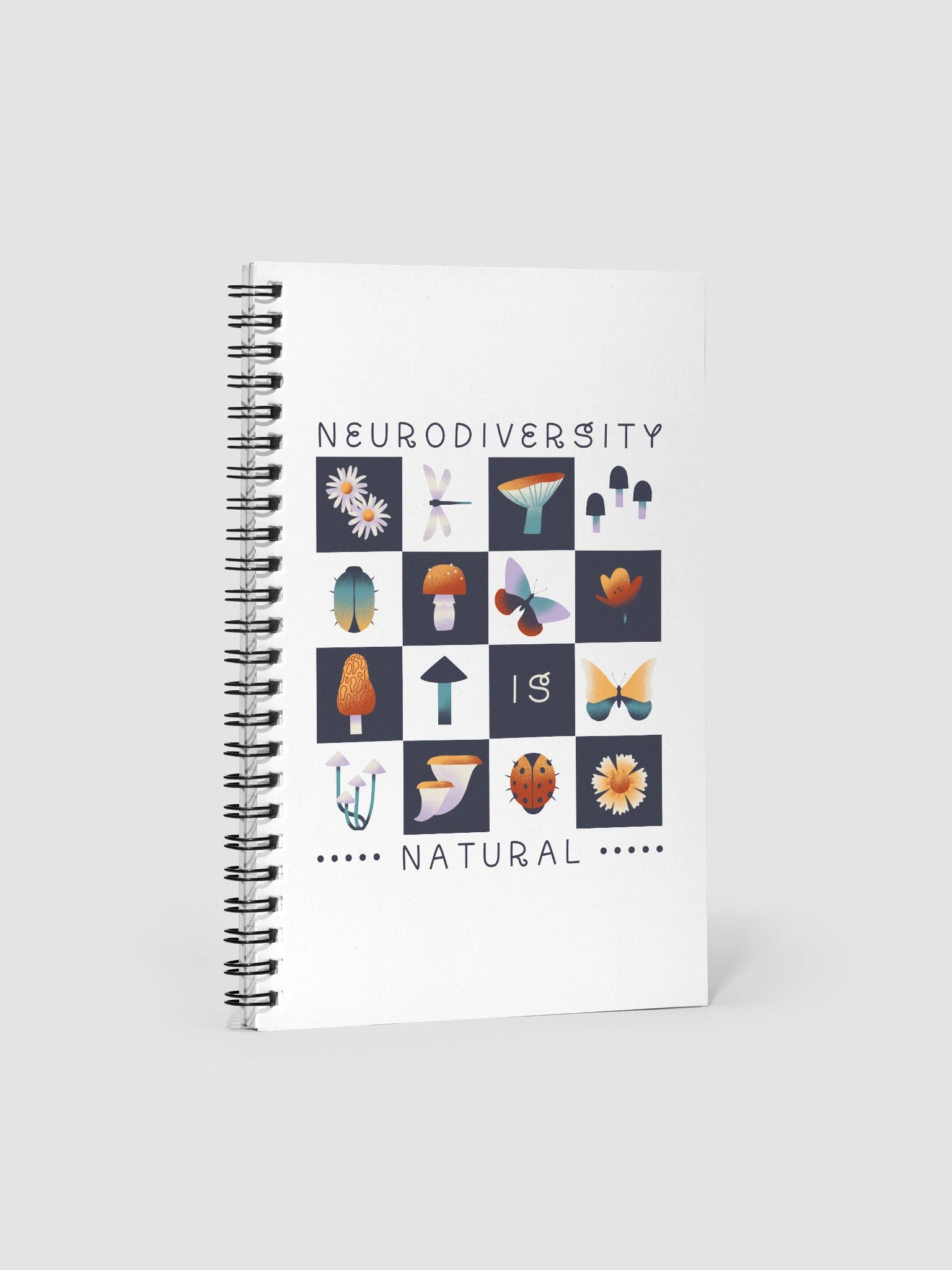 Neurodiversity Is Natural Notebook product image (1)