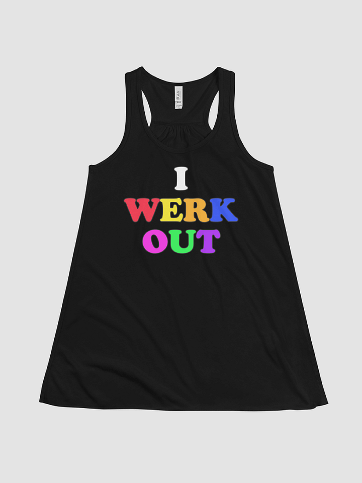 [Goldi's Shiz] Bella+Canvas Women's Flowy Racerback Tank Bella+Canvas 8800 product image (1)