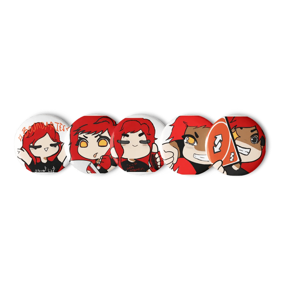 Jihye Pin Set By GlitchedAstral product image (1)
