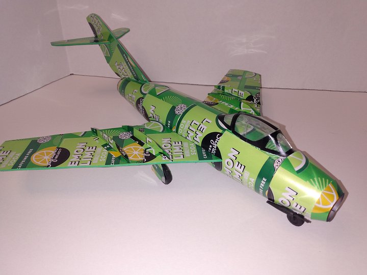 Soda Can airplane MIG 15 DIGITAL Plans product image (2)