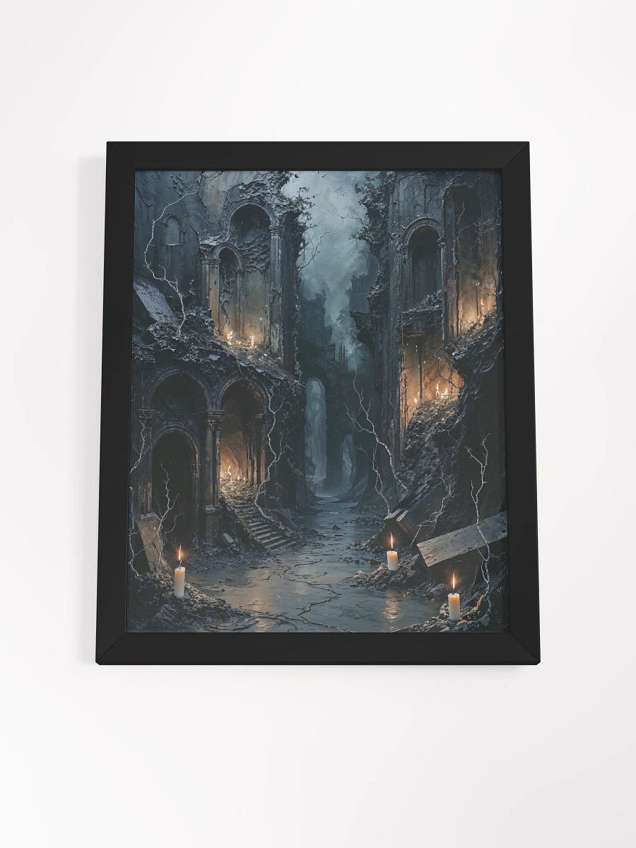 Echoes of Oblivion Framed Print product image (24)