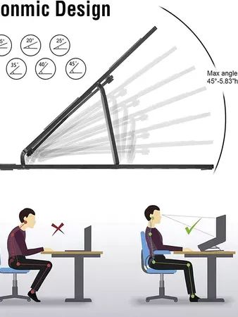 Giá đỡ máy tính xách tay Giá đỡ máy tính xách tay inch Phụ kiện máy tính bảng đa năng Giá đỡ máy tính xách tay có thể gập lại Đế nâng product image (3)