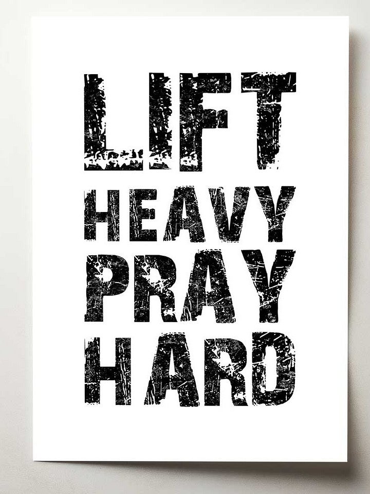 Lift Heavy Pray Hard product image (1)