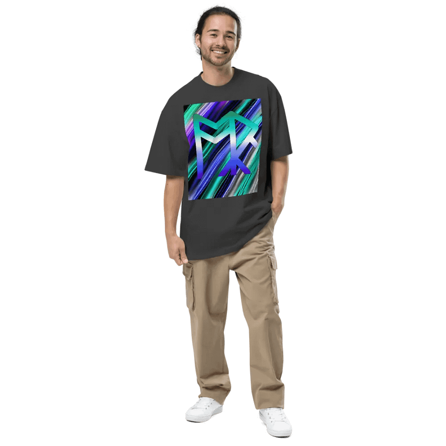ToRk Rune Oversized Faded T-Shirt (Gay Male Tones) product image (4)