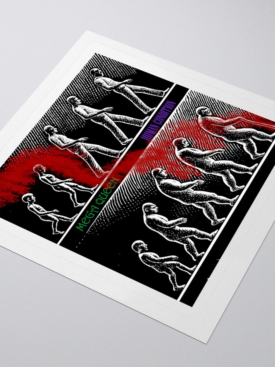 Mega Queen's Human Condition Sticker & Digital Album Pack product image (3)