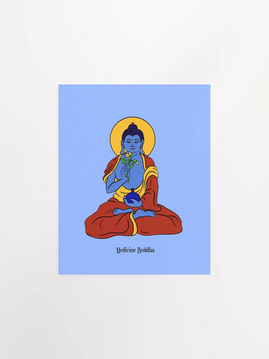 Medicine Buddha 8x10 Print product image (1)