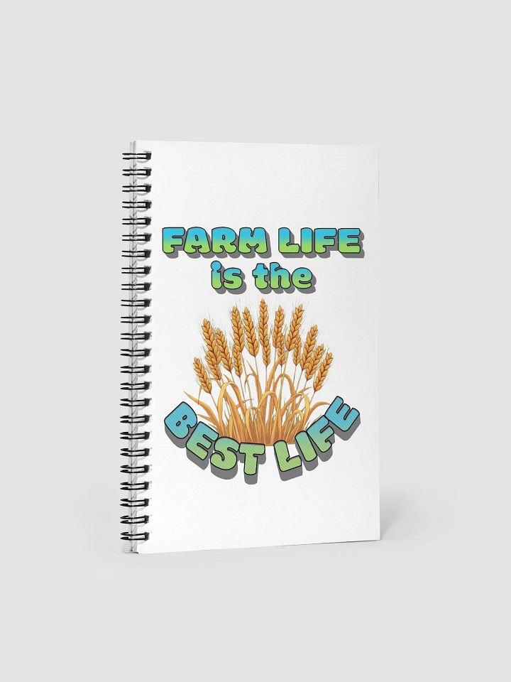Farm Life Is The Best Life Spiral Notebook product image (2)