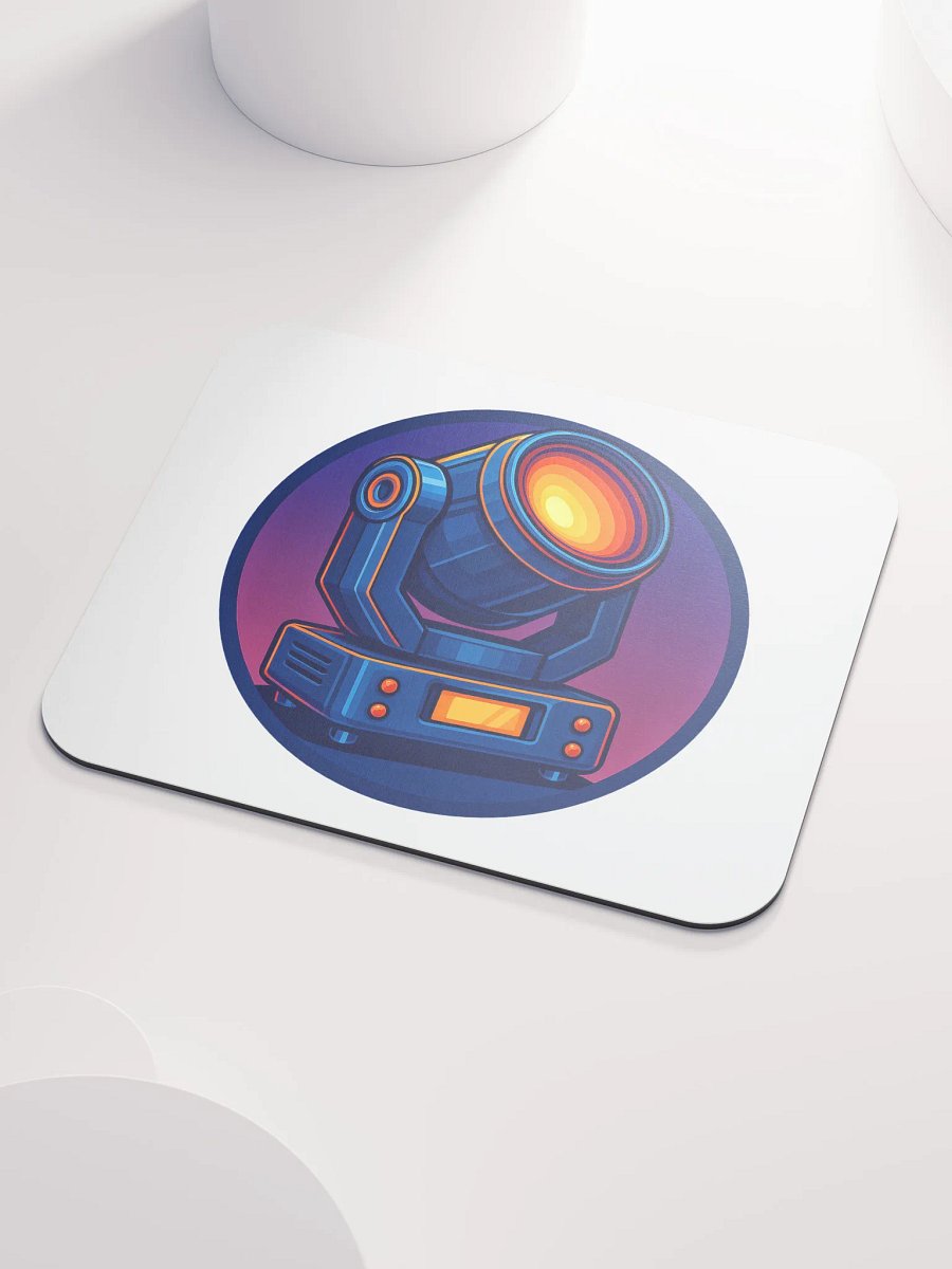 Theatrically Jerry: Neon Moving Head Light Mouse Pad product image (3)
