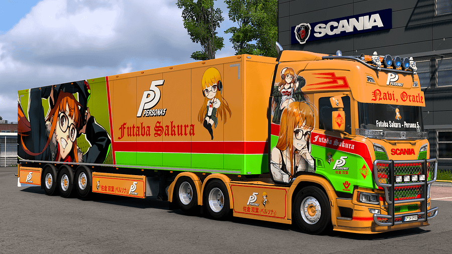 [ETS2] Futaba Sakura - Persona 5 [Combo Skin] product image (4)