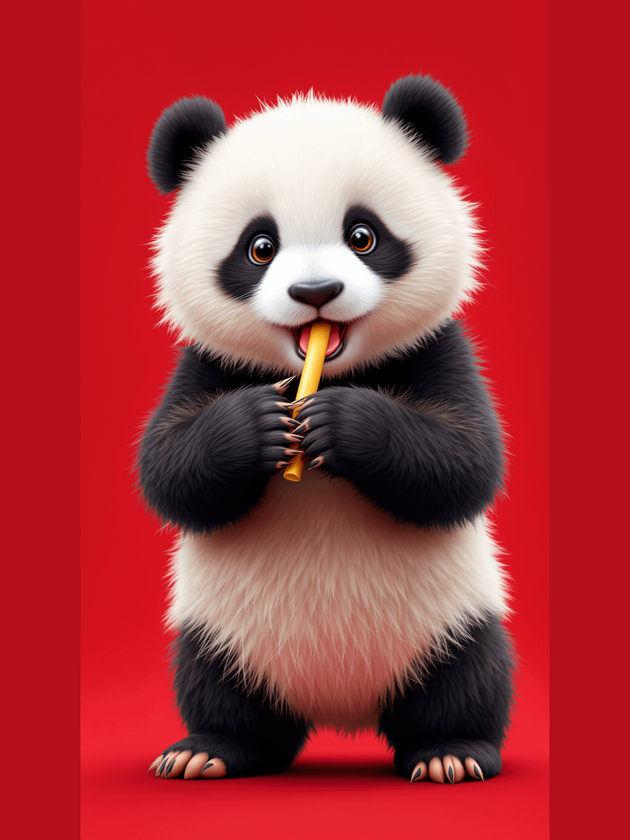Cute Baby Panda Wallpaper product image (1)