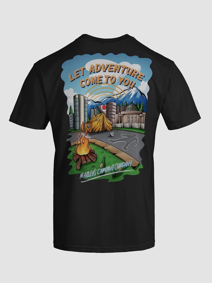 Postcard Shirt Black product image (6)