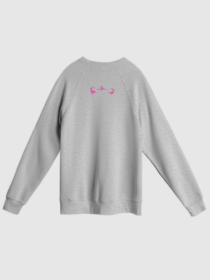 RUNNING MASCARA V2 Raglan Unisex Sweatshirt product image (7)