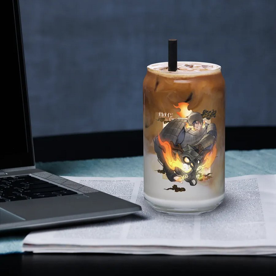 Mecha Mage: Year of the Dragon - Can-Shaped Glass product image (8)