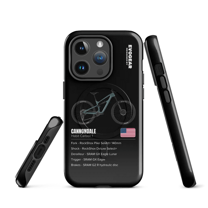 Black Cannondale Habit Carbon 1 iPhone MagSafe Case 2.0 product image (3)