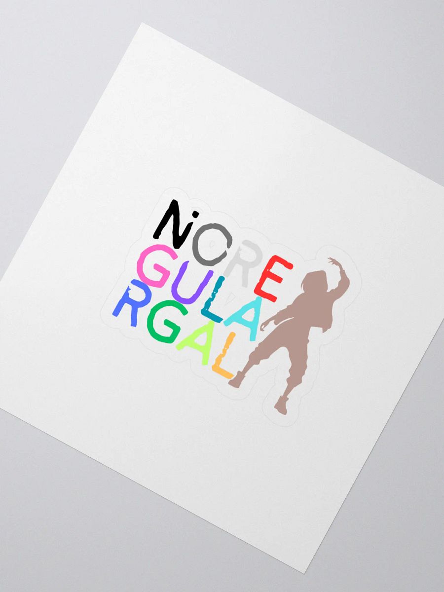 Rainbow GAL, Kiss Cut Stickers product image (2)