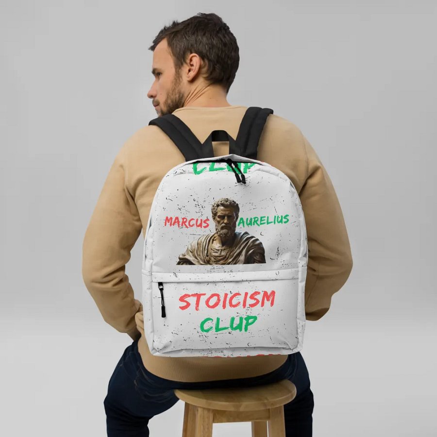 Marcus Aurelius Stoic Backpack product image (9)