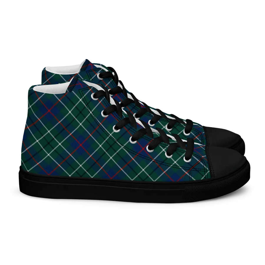 Duncan Tartan Men's High Top Shoes product image (3)