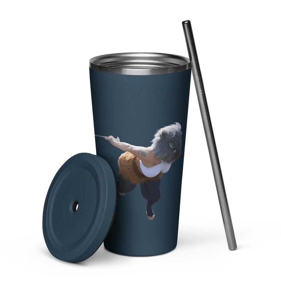Inosuke Insulated Tumbler w/ Straw product image (7)