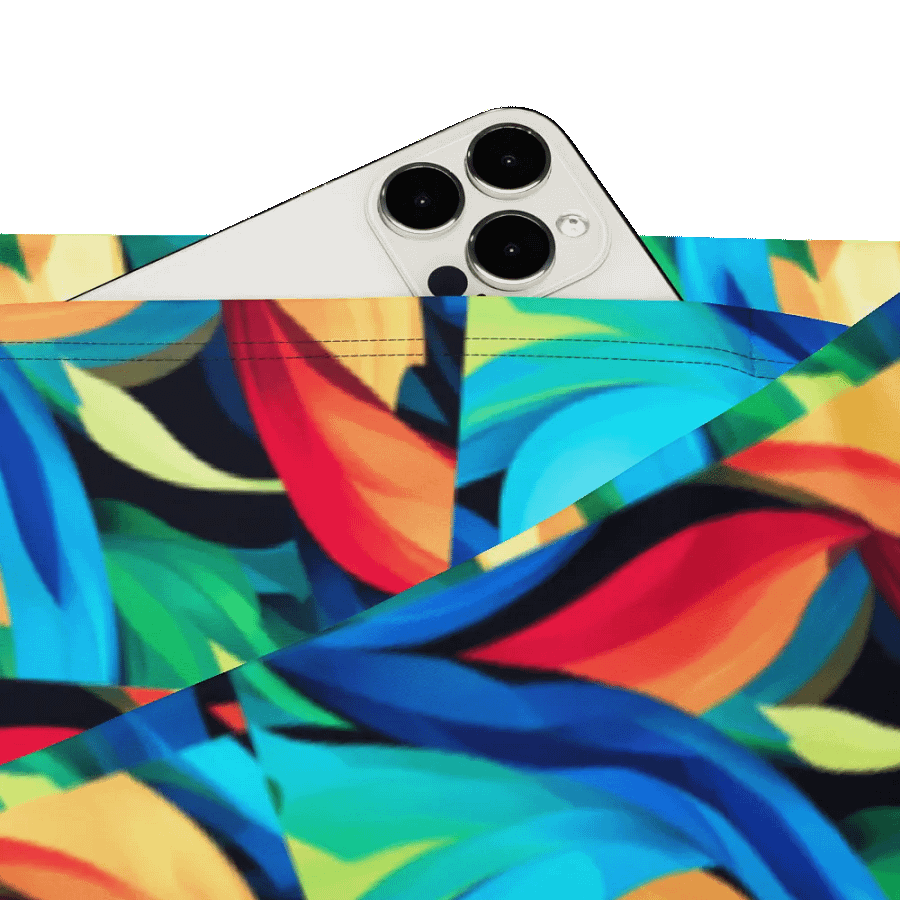 Rainbow Weave Yoga Pants product image (5)